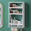Bathroom Shelves Kitchen Wall Mounts Rack Storage Organizer Waterproof Multi-Layer Combination Holder Decoration Finishing Frame