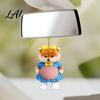 Child Safety Corner Protector Car Pendant Soft Rubber Fat Dog Shape Decompression Toy Adhesive Backing Elastic Cushion Easy Apply Remove Refrigerator