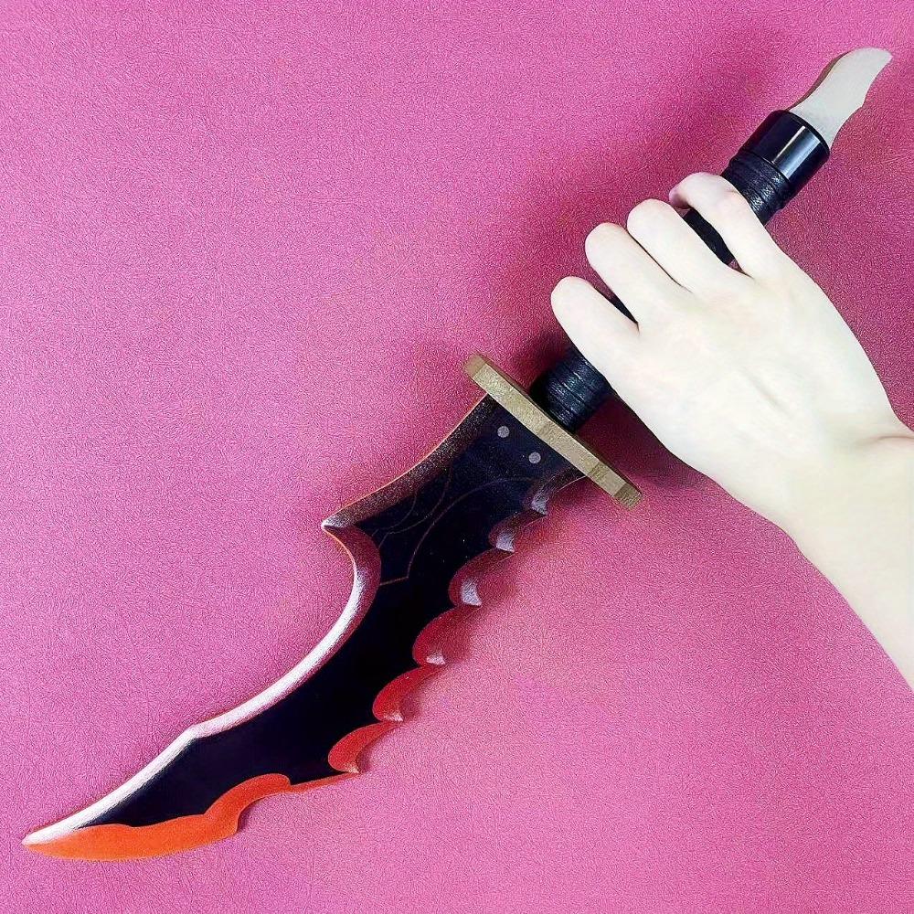 20/23inch Solo Leveling Kanata Shun Anime Cosplay Prop Knife Wooden Real Japanese Katana Samurai Sabre Sword Mizushino Toy Gift