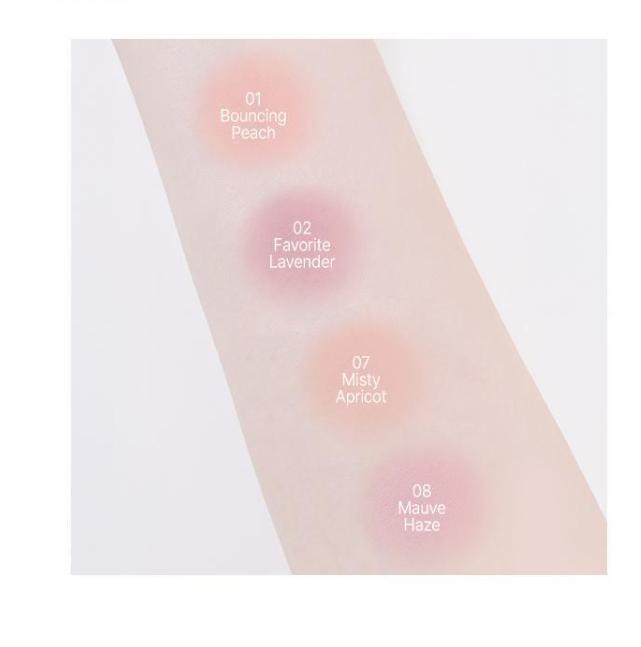 VDL Cheek Stain Blusher Mini 4 Colors Soft Blurring Natural Flush Makeup