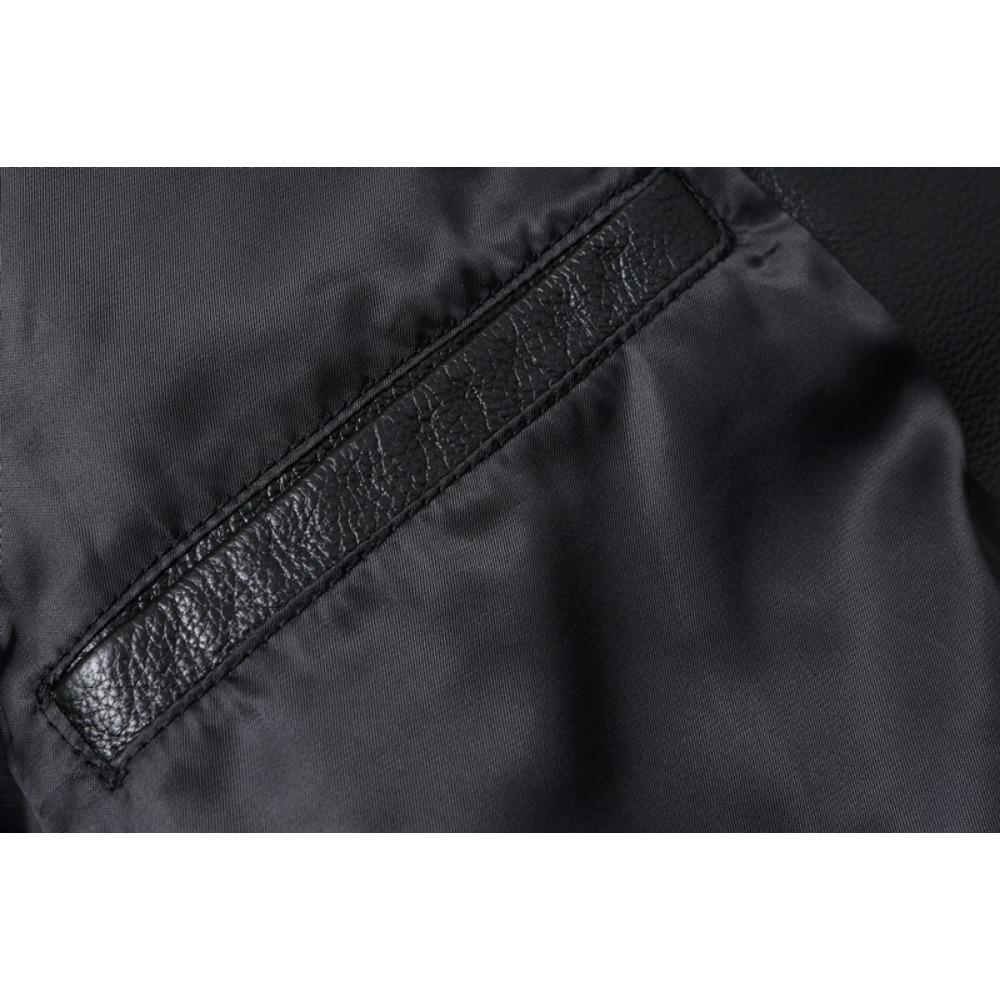 Chinese Size Long Men Leather Coat Genuine Soft Cow Leather Classic Double Breasted Turn Down Collar Leather Jackets For Men Clothing Autumn