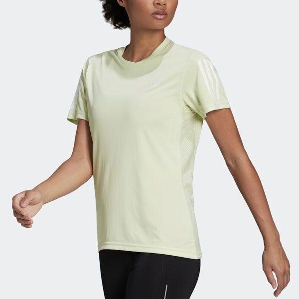 adidas Set In Sleeve T Shirt Women's Lime Green HC1747