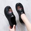 New Cloth Shoes Women's Single Shoes Breathable Soft-soled Women's Shoes Mom Shoes Casual Shoes