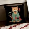 Japanese Style Cat Cushion Cover Reversible Soft Durable Pillow Cover Home  Car MultiScene Use for Daily Comfort
