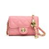 Fahsion Mini Shoulder Bag Chain Strap Korean Version Crossbody Bag Solid Color PU Leather Women's Bag Women