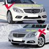 Διαχωριστές Μπροστινού Προφυλακτήρα Body Kit Διαχύτης Αεροτομή Για Mercedes Benz E-Class Coupe C207 AMG e350 e250 e500 Pre-facelift 2009-2012