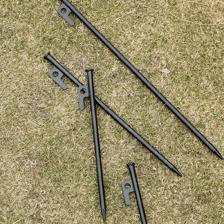 4 Pezzi Picchetti Robusti per Tenda Ancoraggi da Campo per Campeggio all'Aperto Picchetti Regolabili