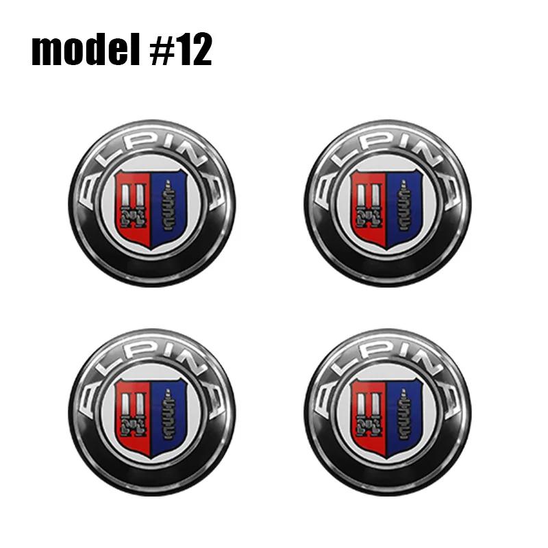 4Pc 56mm 60mm 65mm Car Styling Wheel Center Hub Caps Stickers Badge For BMW M E90 E91 E92 E93 E60 E61 F10 F07 Emblem Accessories