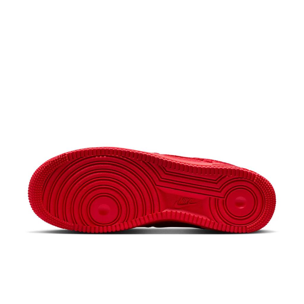 Nike Air Force 1 Low Día de San Valentín - Rojo Universitario 2026 Zapatillas para Hombre Negras IB6836-600