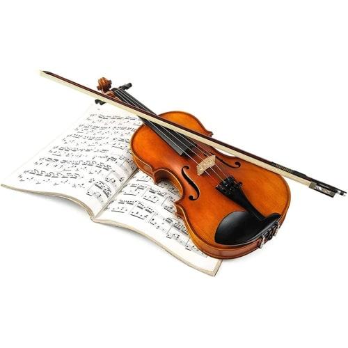 3-Piece Violin Bow Hair Replacement Kit, 29.2-inch Fiddle Bow Hair Tool, Musical Bow Hair Violin Horsehair, White