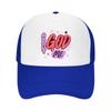 God About Me Bold Typography Mesh Baseball Cap Casual Hat Outdoor  For Womens Unisex FeUnisex