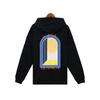 Unisex Trendy European & American Loopback Hooded Sweatshirts - Autumn/Winter, Featuring Loose Casablanca Style