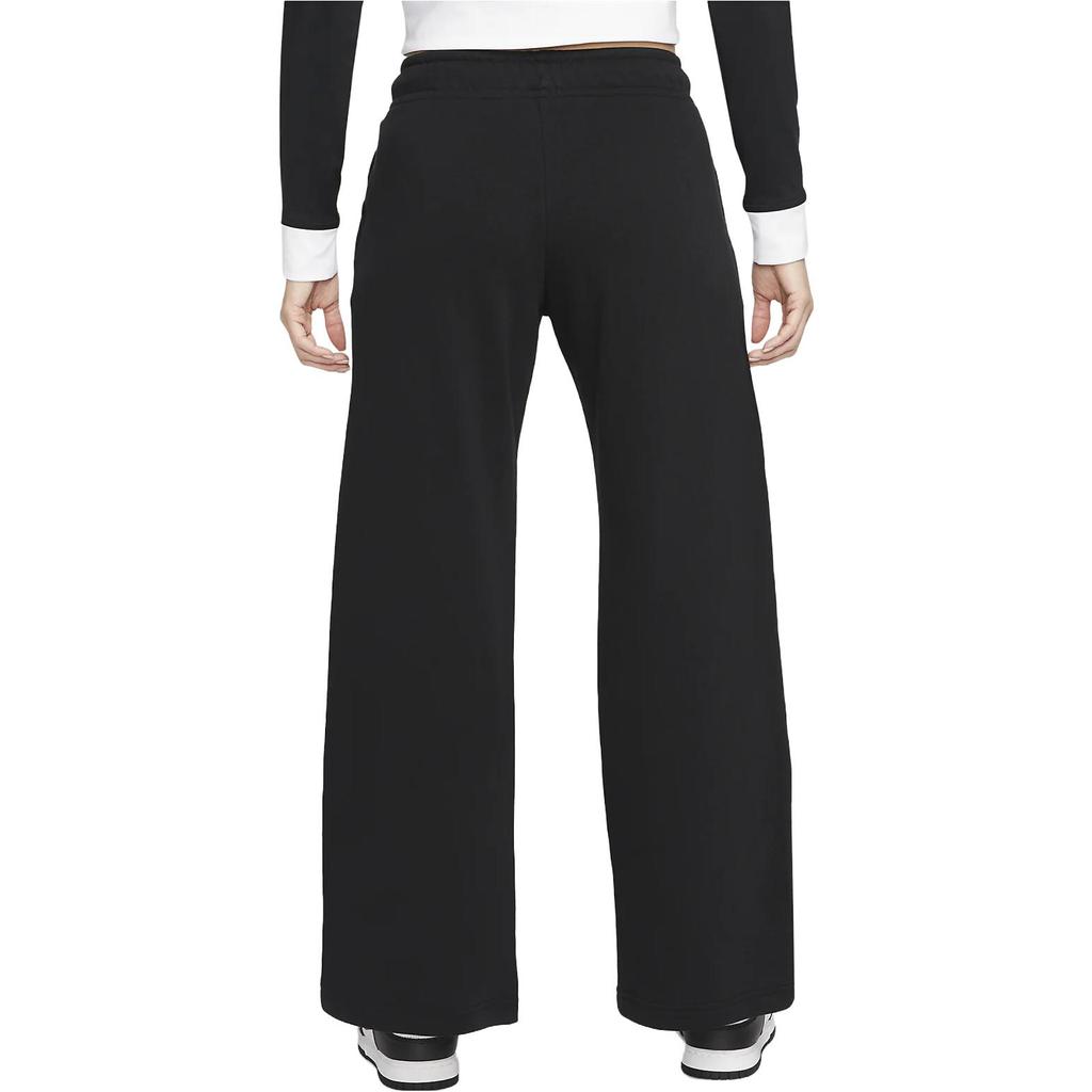 Nike High-Waist Drawstring Casual Pants with Solid Color Logo Women Bottoms Black FB2728-010