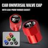 4PCS Car Wheel Valve Caps Auto Dustproof Tire Stem Air Covers For Volkswagen Motion MTM POLO GTI Blue Caddy Scirocco Golf Beetle V1