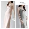 Satin Camisole Skirt Women's Summer Sheath Dress Fancy Satin Satin Sling Dress