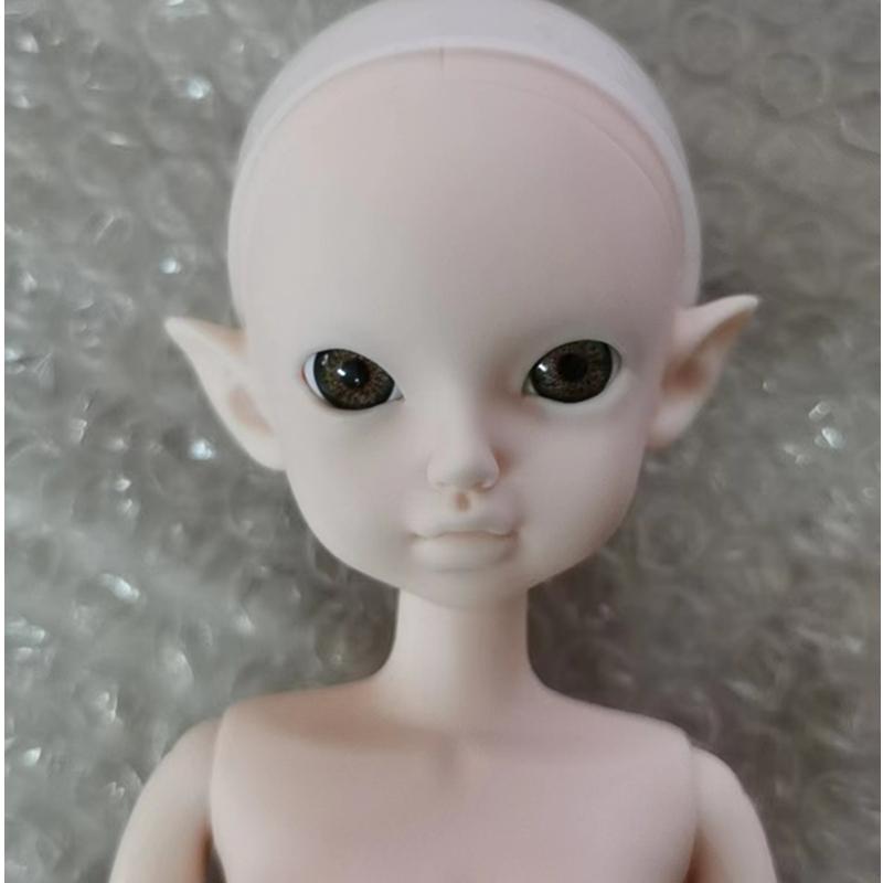 Bjd Doll's Wig Simulated Wool Hair Fit To 1/8 1/12,1/6 Bjd Doll Ob11 Doll Change Makeup Acssories Diy Dress Up Acssories