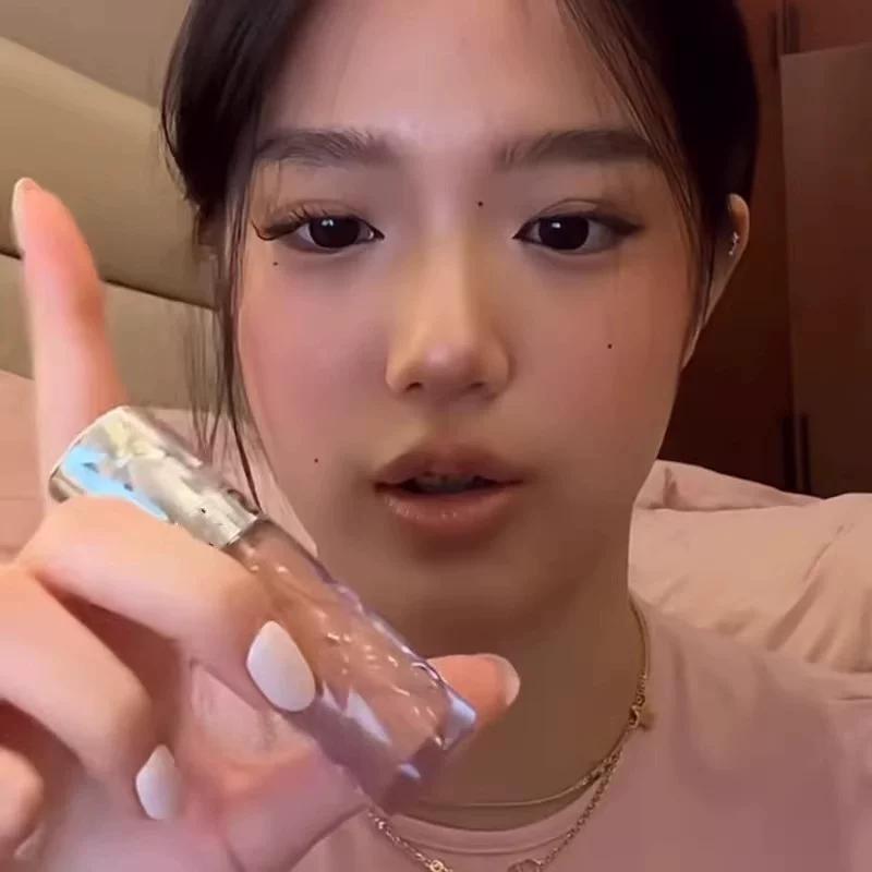 New Nude Color Lipstick, Jaden's Same Shade, Mirror Lip Gloss, Lip Glaze, Nude Milk Tea, Moisturizing for Daily Use