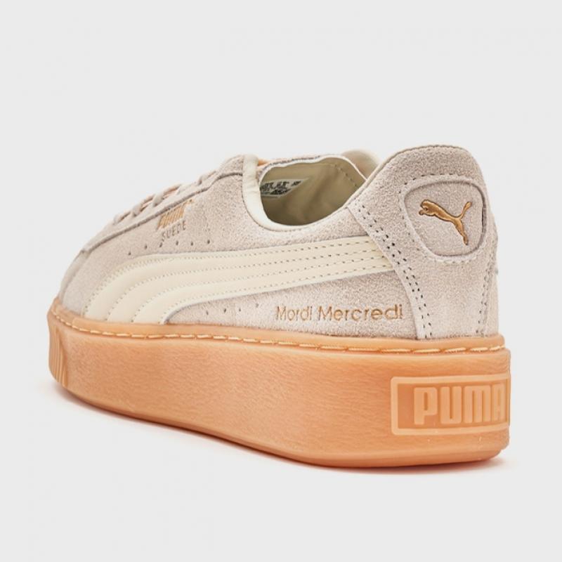 Puma Suede Platform Mardi Mercredi Alpine Snow