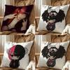 S-Senketsuakochans Square Double-Sided Printed Pillow Case Sofa Cushion Cover Bedroom Bedside Decor