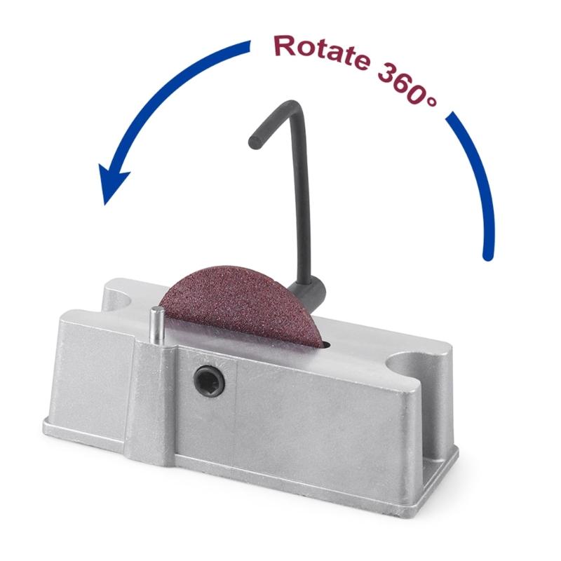 66785 Manual Aluminum Piston Ring Filer 120 Grit Kit Tool Grinder to Assure Proper Piston Ring End Space Tools Accessory