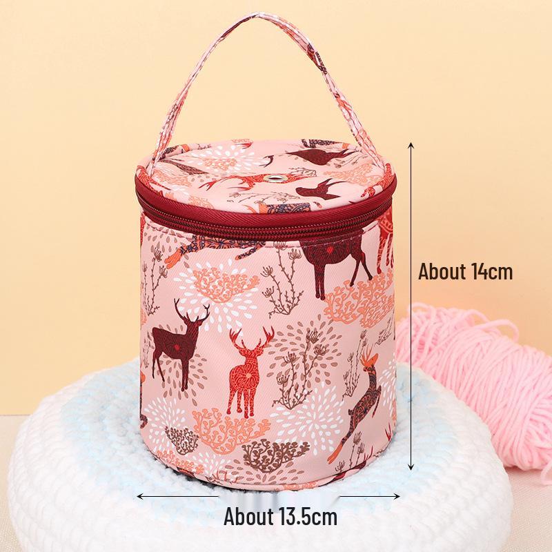 Handmade Portable Yarn Storage Handbag - Knitting & Crochet Dustproof Holder