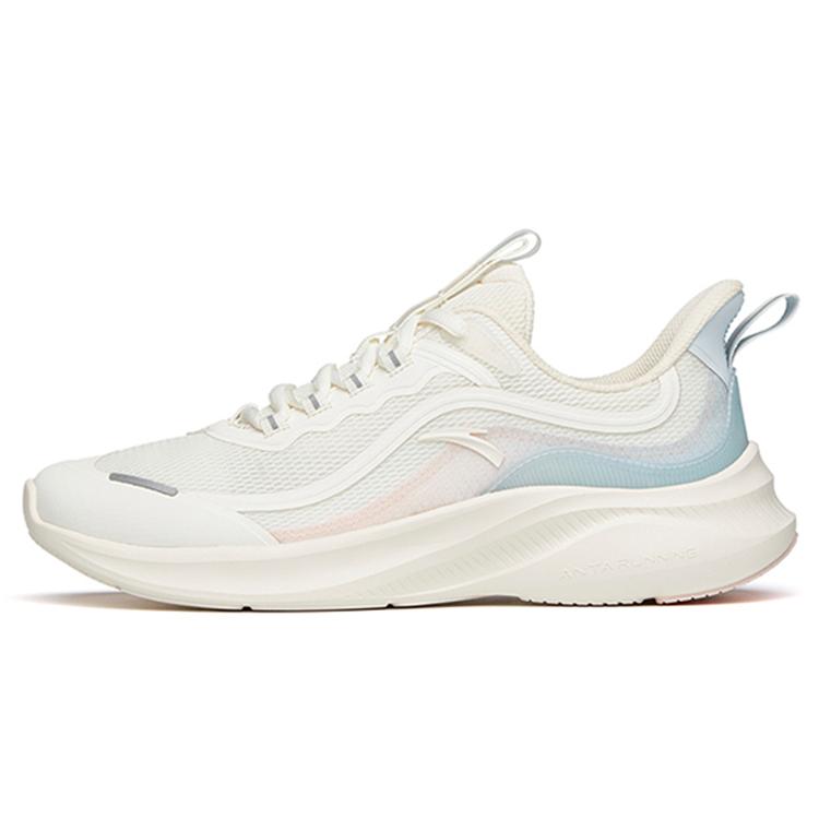 New Anta Feihong Cushioning Anti-Slip And Wear-Resistant Low-Top Running Shoes Women's White Blue 922135541-5