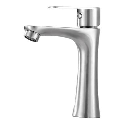 Stainless Steel Single Cold Basin Faucet