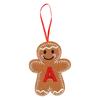 Christmas Gingerbreads Man Decorative Pendant Christmas Tree Pendant Christmas Letter Biscuits Man
