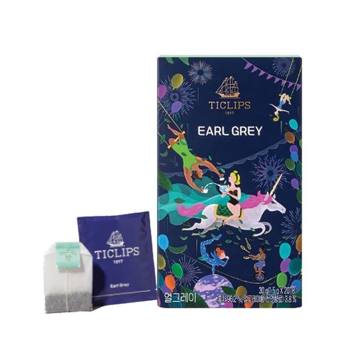 

Чайные клипсы Премиальный Смешанный Чай - Эрл Грей 20 пакетиков