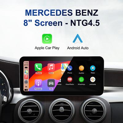 Trådløs Carplay Velegnet Til Mercedes Benz A B C E CLA GLA GLK ML Sprinter NTG4.5 Becker Modul Android Auto Navigation