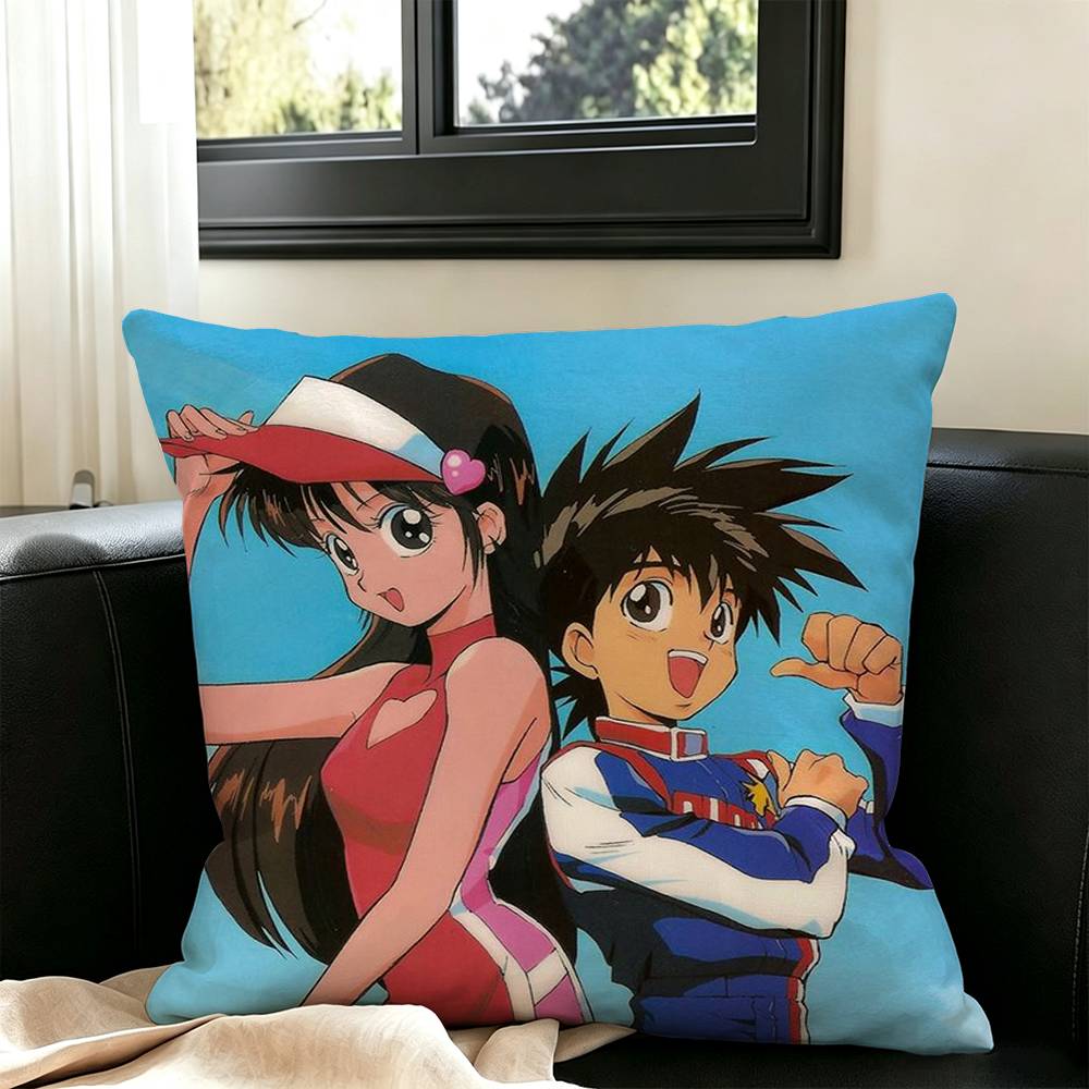 Future GPX Cyber Formula Square Double-Sided printed Pillow Case Bedroom Bedside Pillow Sofa Cushion Cover