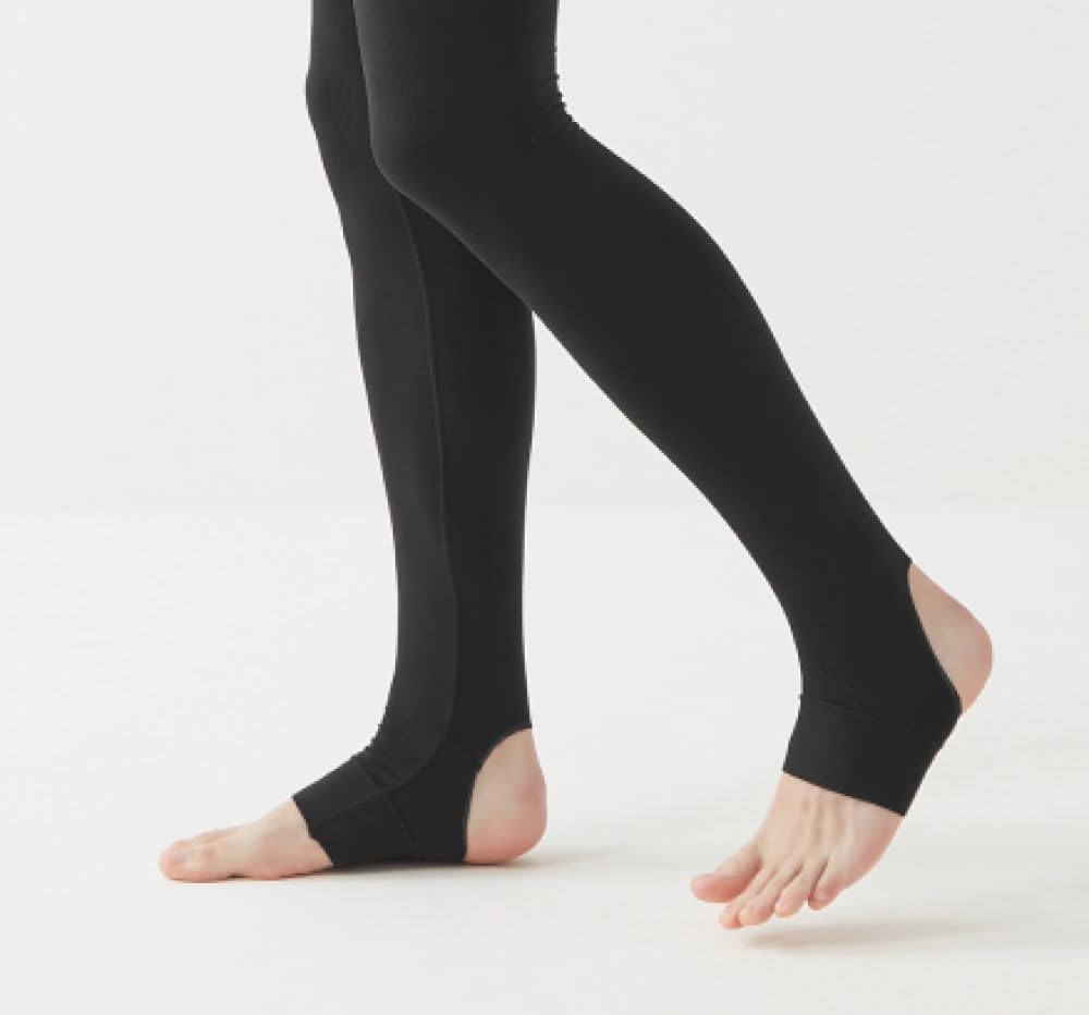 Gunze NE2007 Size Hospital X Walking Assist Leggings Men's Leggings, Black, M, [Shimokitazawa Gunze],
