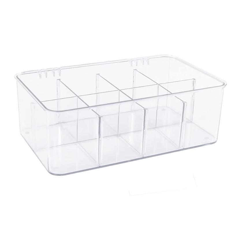 1 Stück Klarer Schreibtisch-Organizer Mit Kaffee- Und Teebeutel-Behälter-Fach Aufbewahrungsbox Mit Display-Ständer Für Die Küche