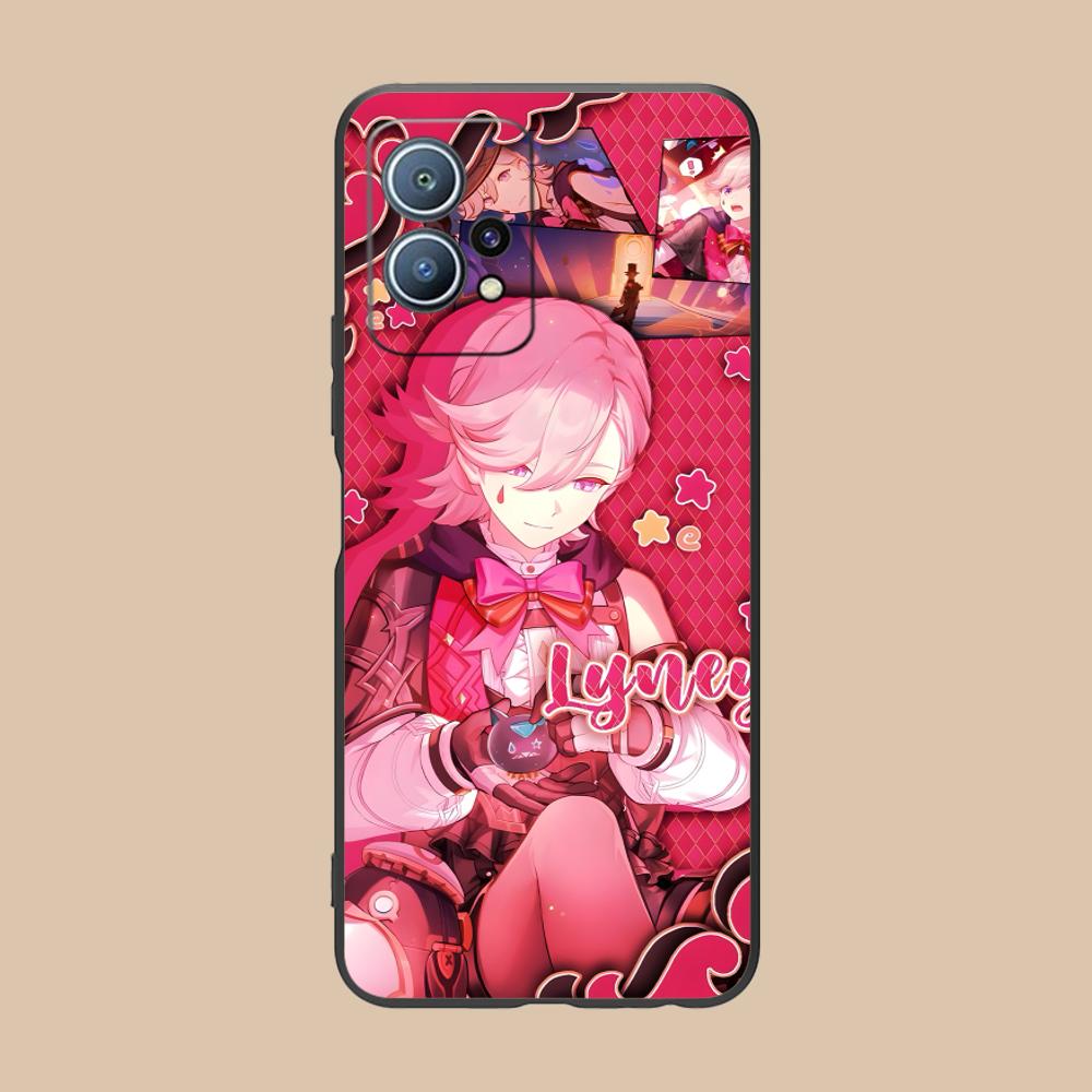 Game GI Lyney Matte TPU Mobile Phone Case for Huawei P60 P50 P40 P30 P20 P10 P9 P8 Pro Lite Plus Colorful Printing Cover