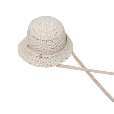 J.ESTINA J.LETTER Crochet Bucket Hat IV (JEACEM4BS905IV260)