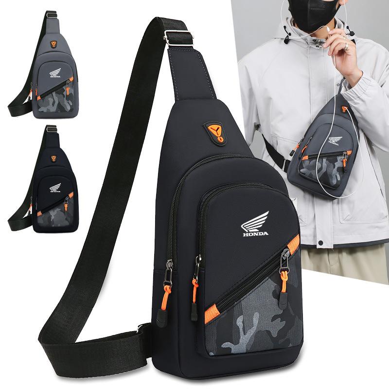 New Motorcycle Emblems One-shoulder Messenger Bag Wallet Travel Bag For Honda NSS350 CM300 CB500 CB650R CB190 CRF1100L Accessory FL3