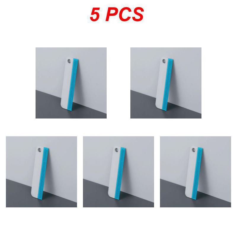 1~10PCS Multifunctional Water Wiper Squeegee Blade Silicone Mini Glass Cleaner Home Car Wash Window Glass Clean Shower Clean