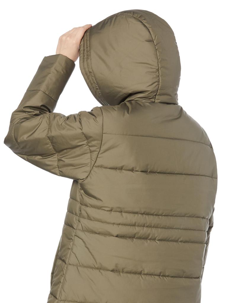 Le Coq Sportif KH Padded Long and Warm for Cycling Women's Coat, Water-Repellent, Windproof,