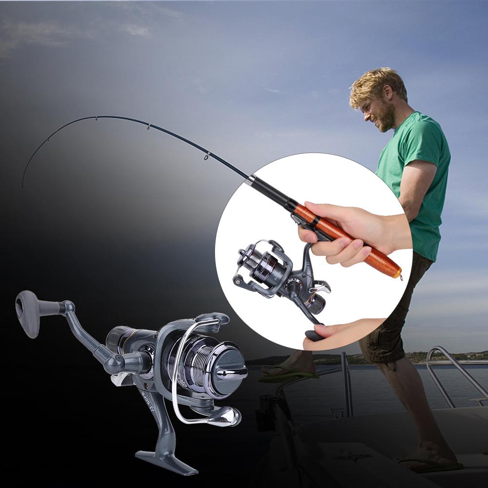 Durable Spinning Reel Front Rear Drag Fishing Wheel Tackle Accessory(50FR)