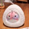 Cartoon Small Nest Doll Cute Penguin Plush Toy Narwhale Sofa Ornament Doll Girl Gift Doll