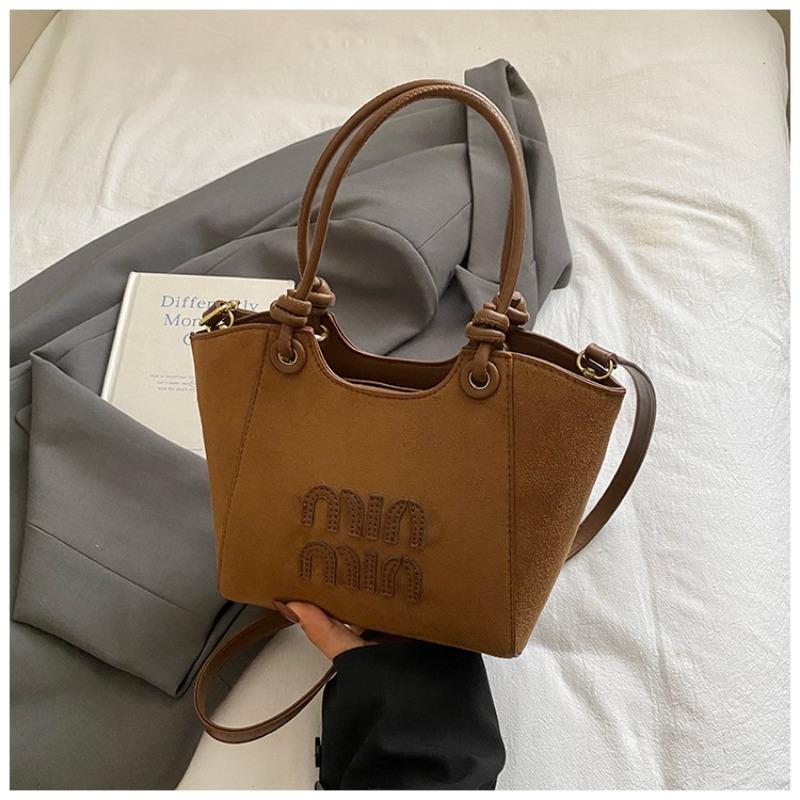 

Simple retro leopard print bag women s new portable bucket bag shoulder bag casual fashion messenger bag women коричневий