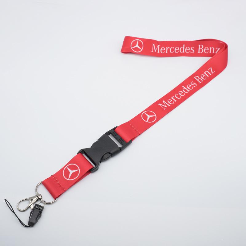 Nieuwe 2025 Mode Nekbanden Lanyard Sleutelhanger Ring Werk ID-kaart Ophangtouw Voor Mercedes Benz A C E S G Klasse GLC CLE CLA GLB
