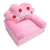 Kleinkindstuhl für Mädchen Kinder Niedliche Prinzessin Tiara Ausklappbare Couch Bett Bodenkissen Armlehne Sofa für