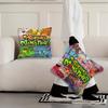 Game My Singing Monsters Cushion Cover Cushion Room Bedroom Headboard Sofa Living Backrest Nap Time Pillow Case