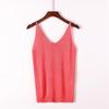 Glänzendes Pailletten-Strick-Camisole-Westen-Top für Damen