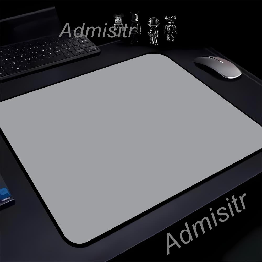 Solid Color E-Sports Mousepad Pure Black Speed Mouse Pad 45x40CM Ultrafine Surface Desk Mat Setup Gaming Decoration Pc Gamer Mat