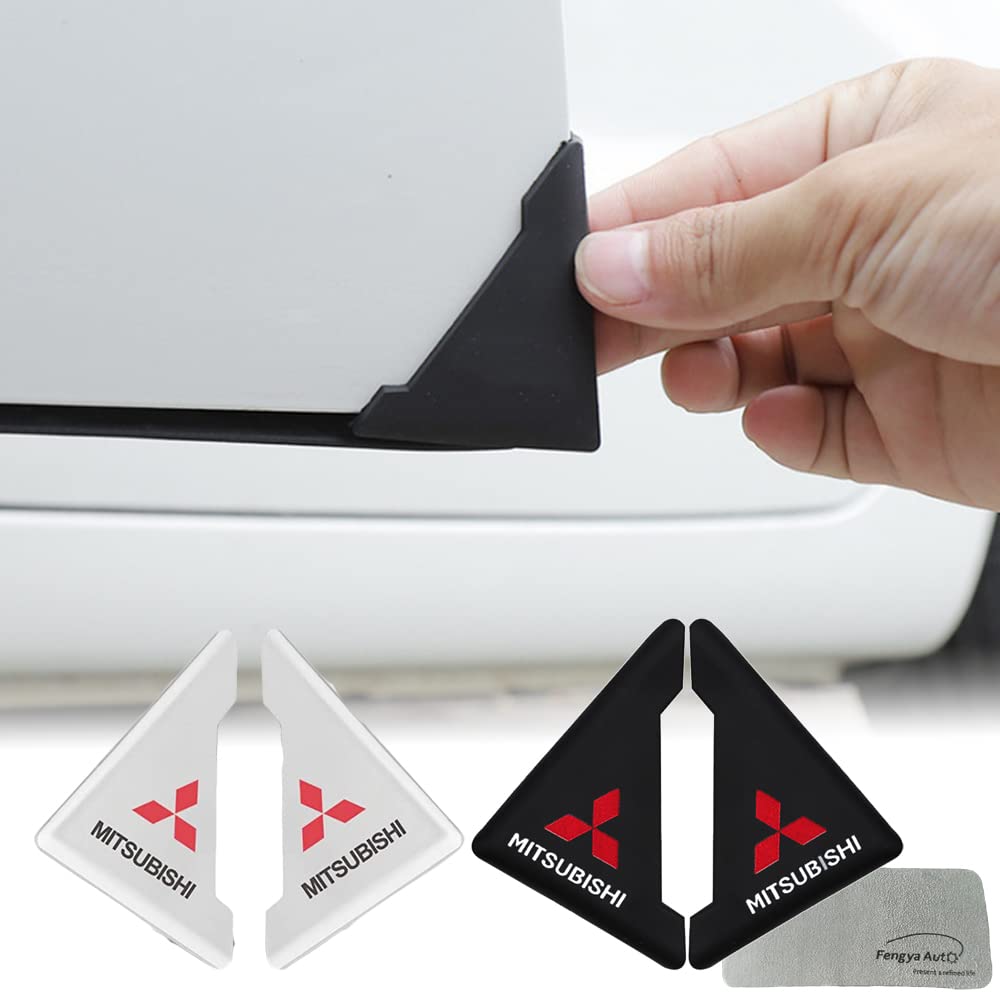 Car Door Guard Exclusive Door Corner Protector Corner Guard Sticker Applicable to Mitsubishi (4PCS)