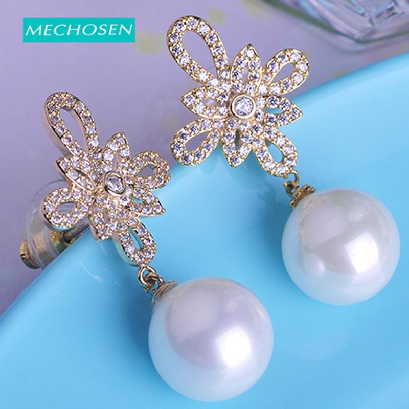 Buy MECHOSEN Chinese Knot Stud Earrings Girls Brand Gold Earring ...