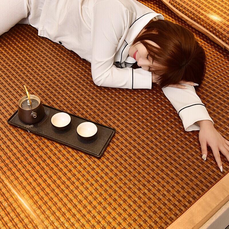 Nanjiren Foldable Rattan Summer Mat