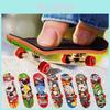 Unique 10cm Mini Doll With Customizable Wooden Skateboard Fun Toy Accessories For Fashionable Dolls